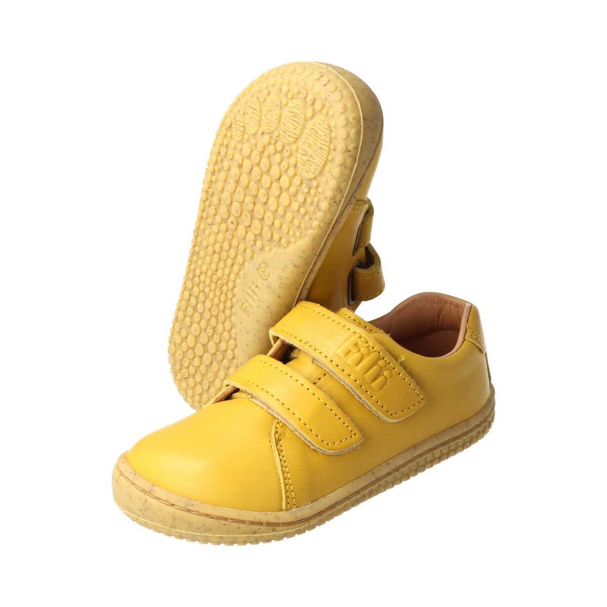 B3244-4 mustard SOFT-WALK BIO-nappa leather velcro Weite/M