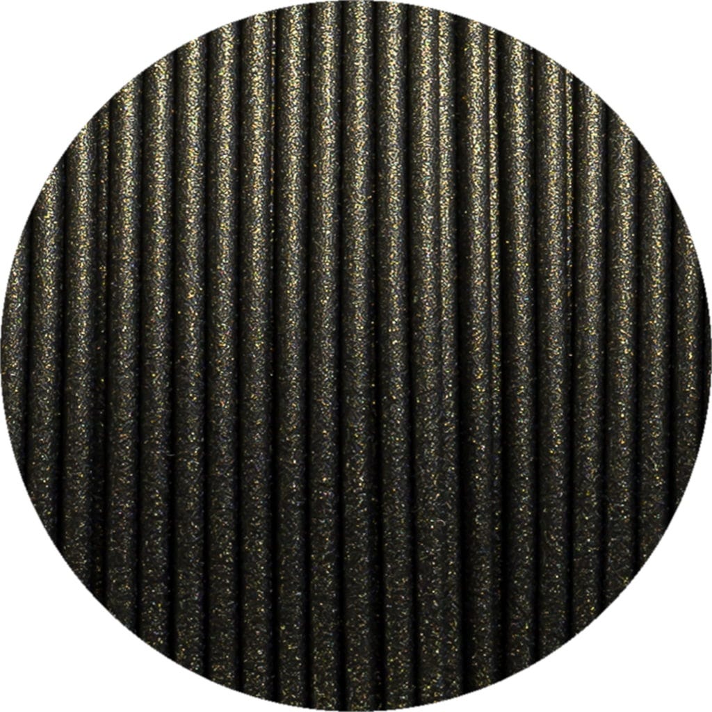 Fiberlogy  Easy PLA Onyx Gold, 1,75 mm / 850 g    Leicht druckbares Filament mit geringen Fertigungstoleranzen in Onyx Gold