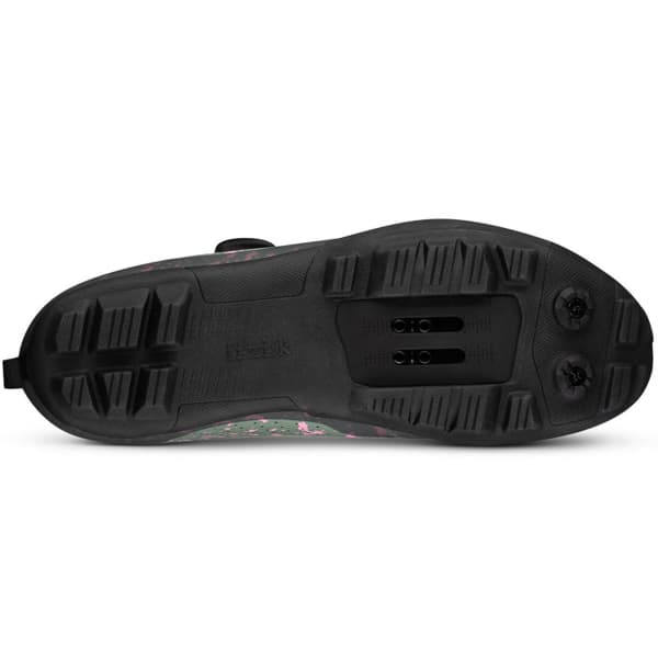 Chaussure VTT automatique FIZIK TERRA ATLAS GREEN/SPLASH PINK