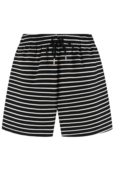 Studio Amaya zwarte dames korte broek