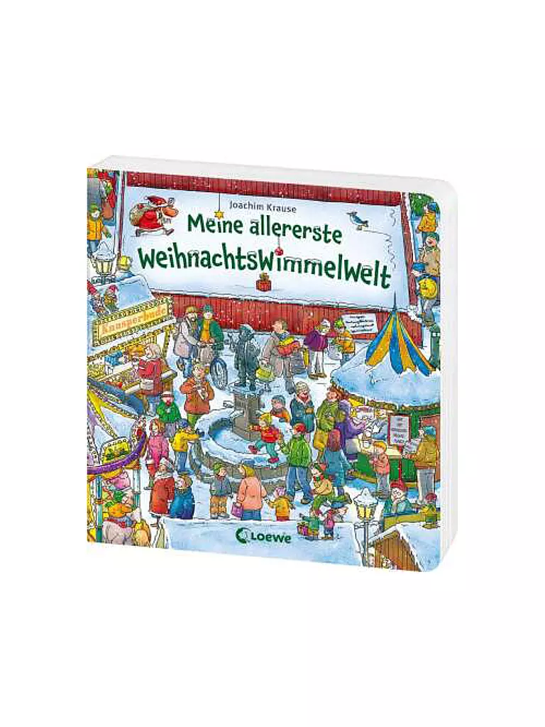 LOEWE VERLAG Wimmelbuch - Meine allererste WeihnachtsWimmelWelt keine Farbe