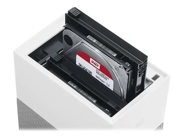 WD My Cloud Home Duo WDBMUT0040JWT - Personlig cloud-opbevaringsenhed - 4 TB - HDD 2 TB x 2 - Gigabit Ethernet