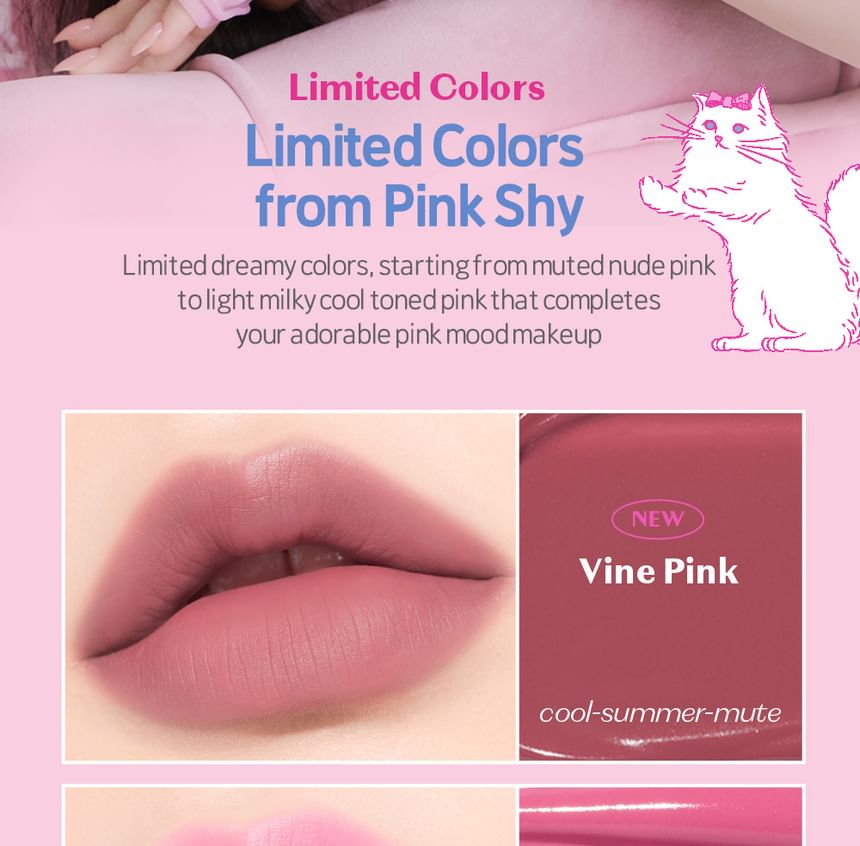 ETUDE - Roze Shy Fixerende Tint - 2 Kleuren