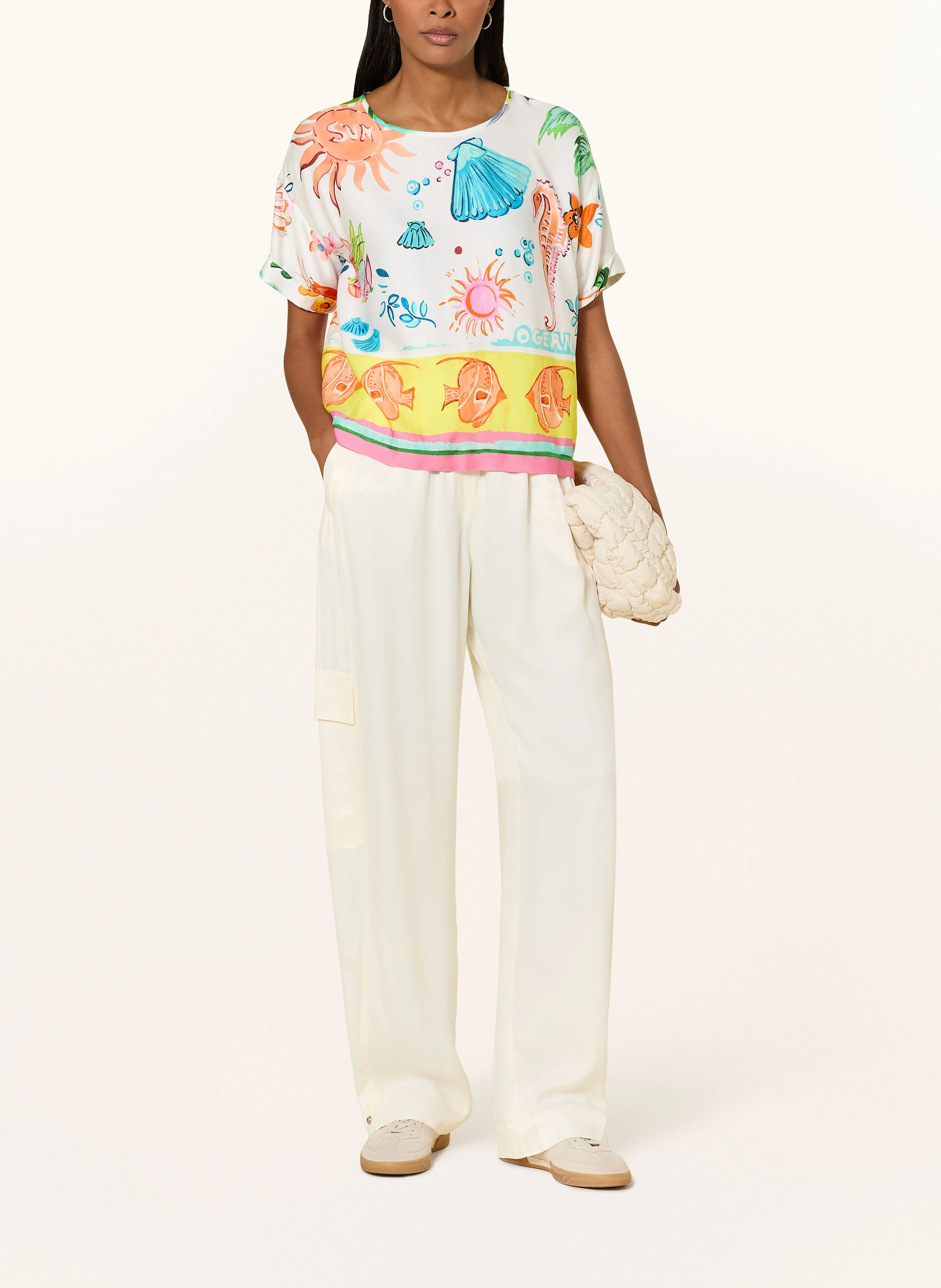 Emily VAN DEN BERGH Blusenshirt aus Satin