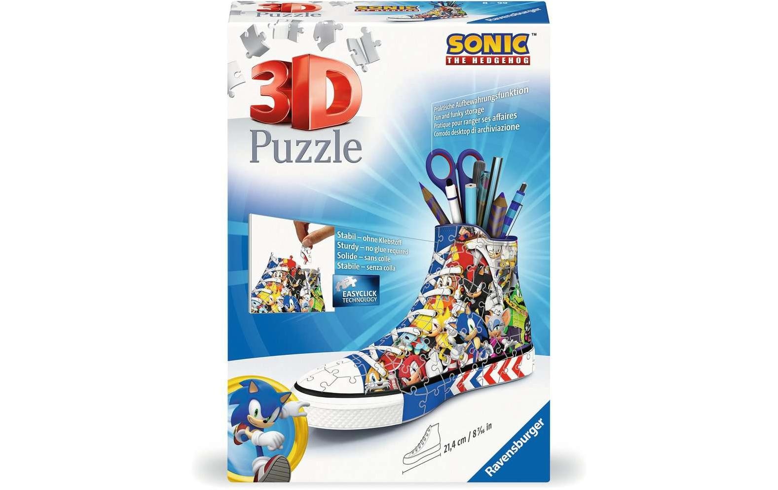 Ravensburger 3D-Puzzle »Sneaker Sonic the Hedgehog«