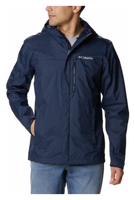 Veste Imperméable Columbia Pouring Adventure II Bleu