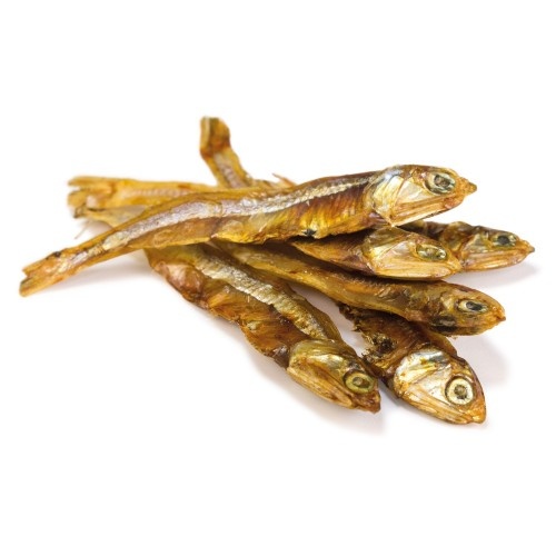 Petisco natural para gatos com sabor de peixe