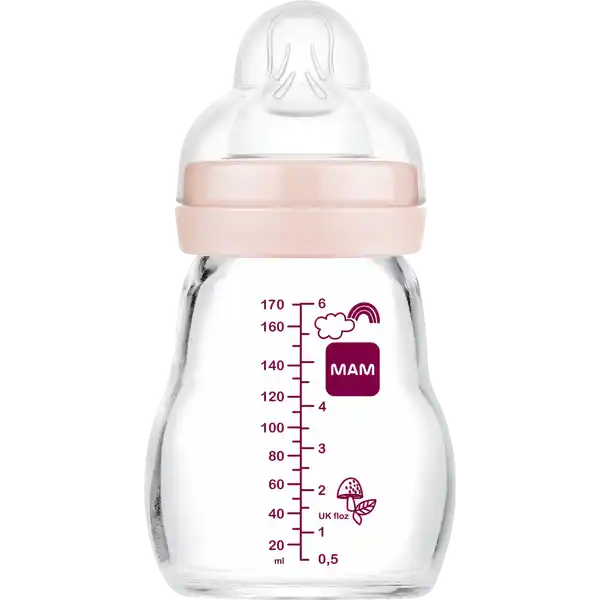 Feel Good Glass Bottle 170 ml 0+ Monate Vogel & Eichhörnchen