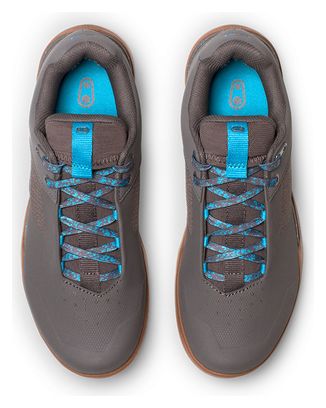 Chaussures VTT Crankbrothers Mallet Lace Edition Limitée Splatter Gris/Bleu