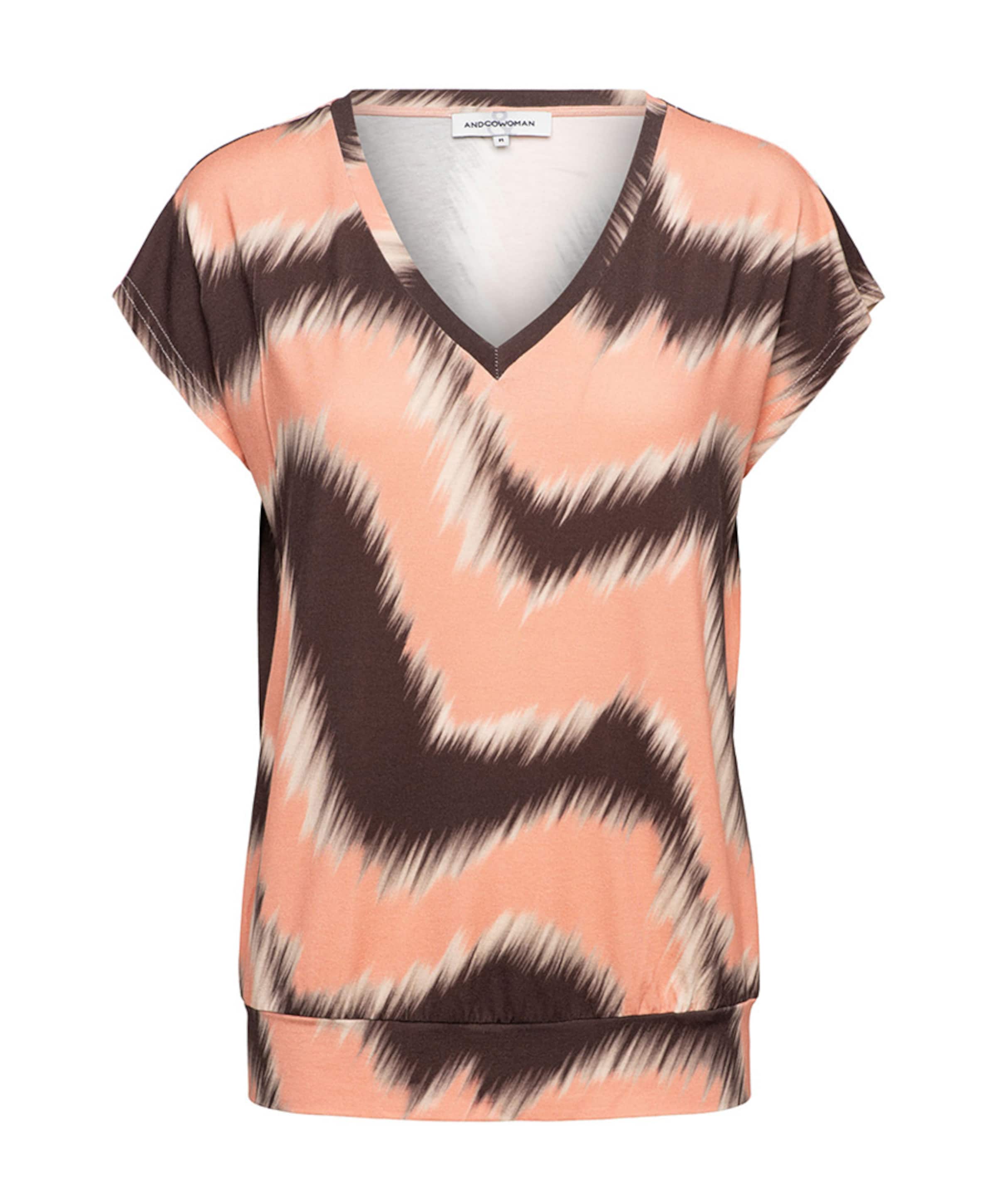 &Co Woman Dames T-shirt multicolor
