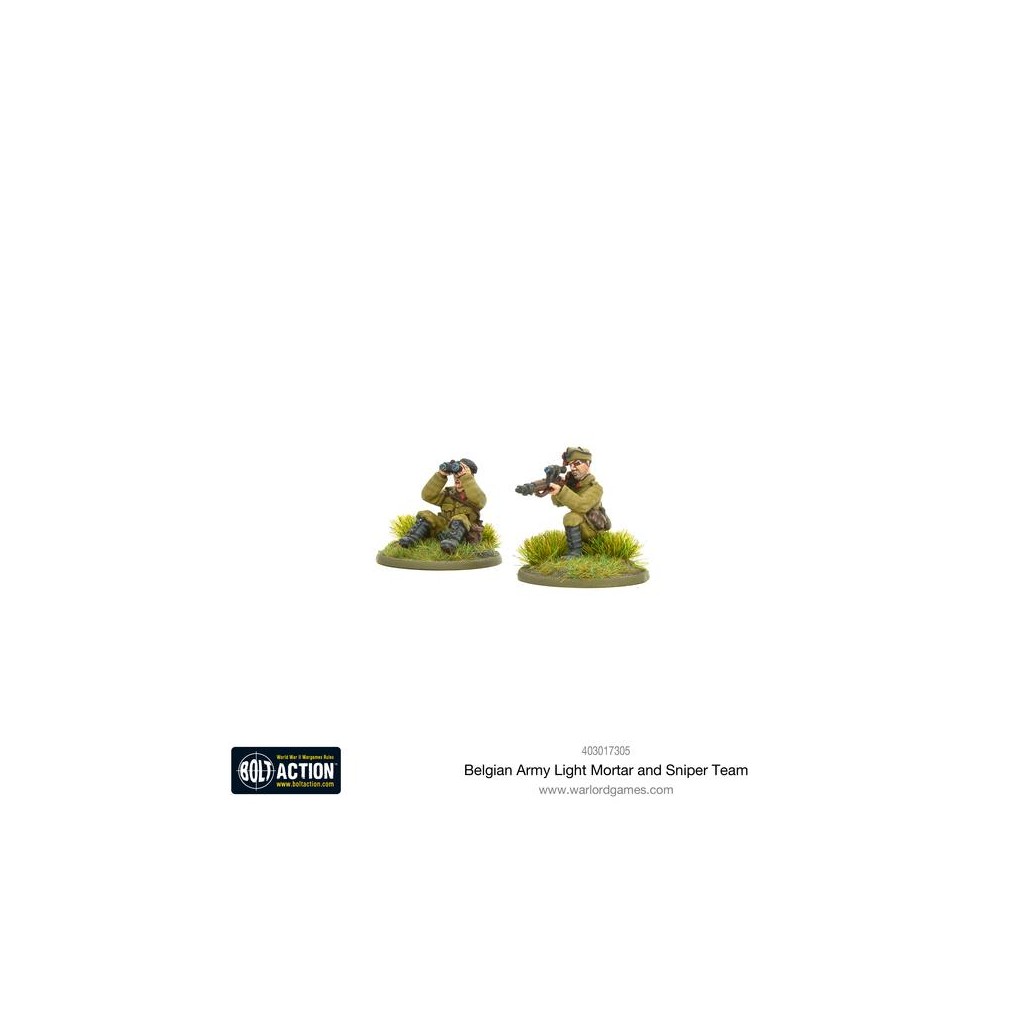 Bolt Action - Belgian - Light Mortar & Sniper Teams