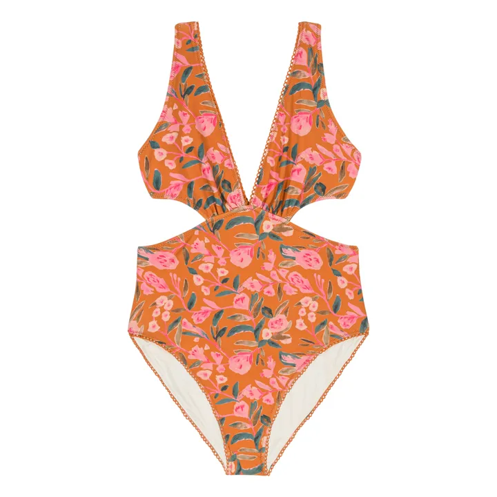 Louise Misha Maillot 1 Pièce Navagio Fibres Recyclées - Collection Femme | Rouille