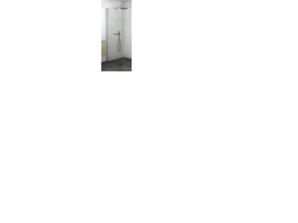 Dansani D81-01 Match D-Fast væg 77-79 cm satin/klar
