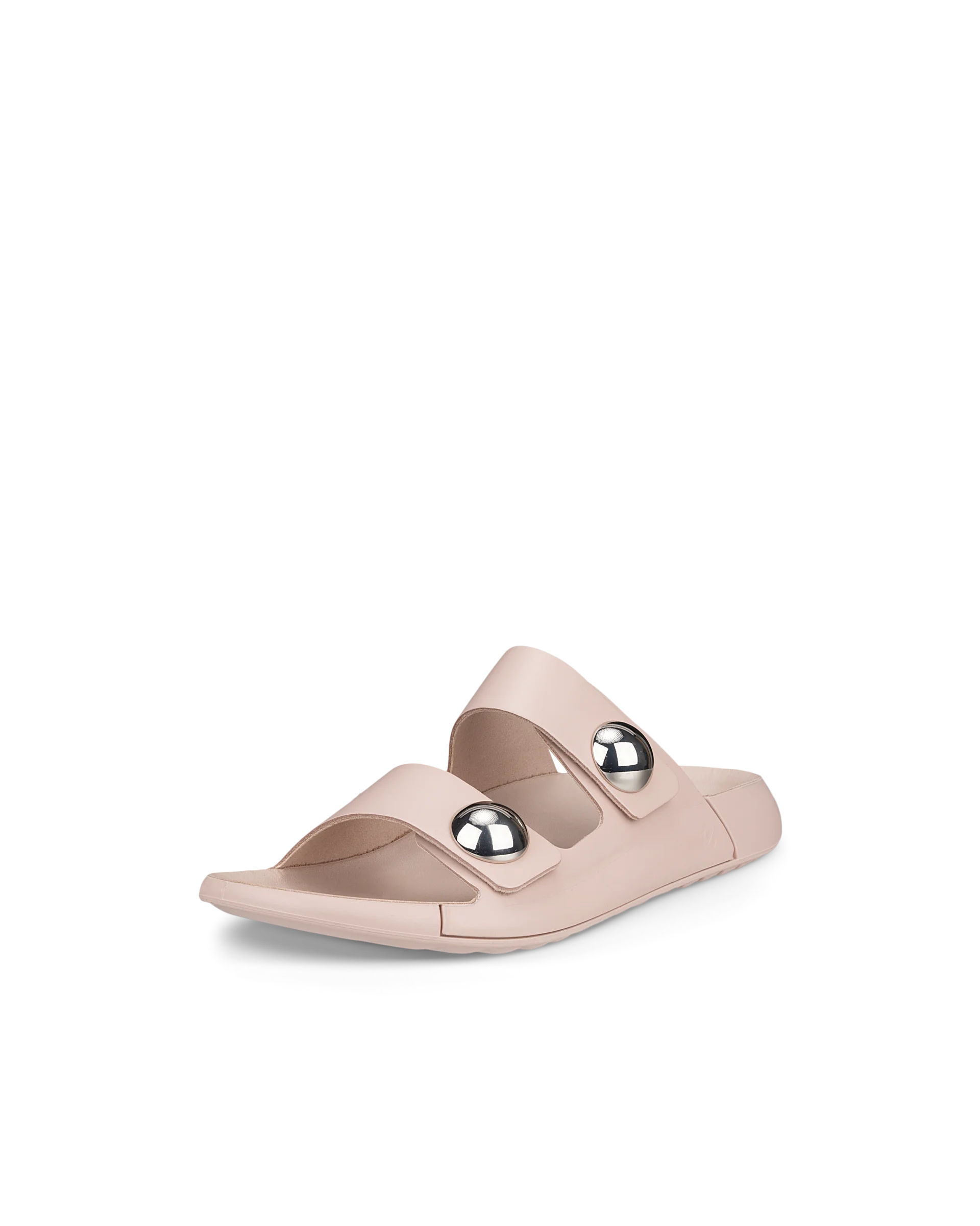 ECCO COZMO W Damen Ledersandale mit zwei Riemen Pink