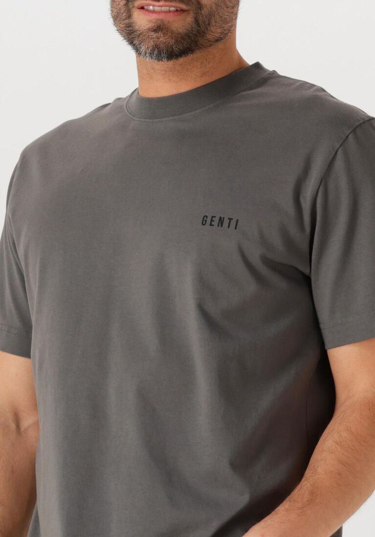 grijze genti t-shirt t-shirt ss j2040-1223