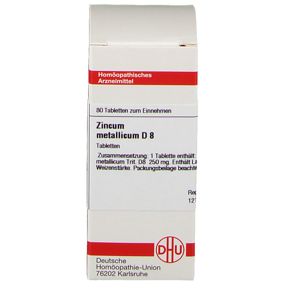 DHU Zincum Metallicum D8