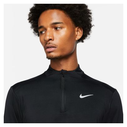 Haut 1/4 zip Nike Element Noir Homme