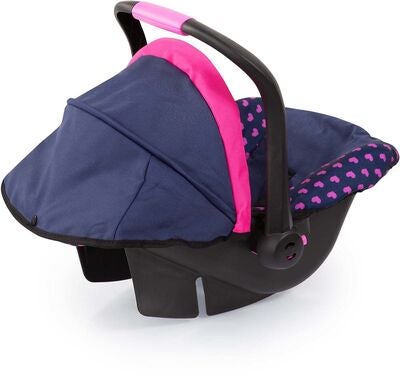 Bayer Design B Babystol Til Dukke Deluxe, Blå/Rosa