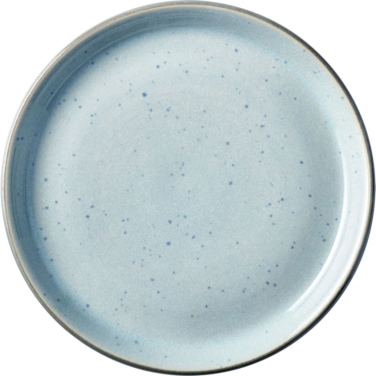 Gastro tallerken 17 cm, lyseblå/grå