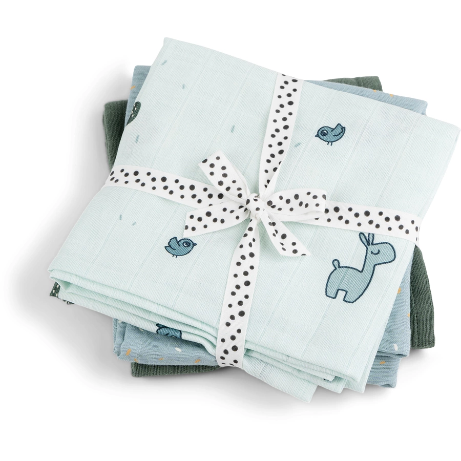 Done by Deer™ Mullwindeln 3-er Pack Lalee Blau