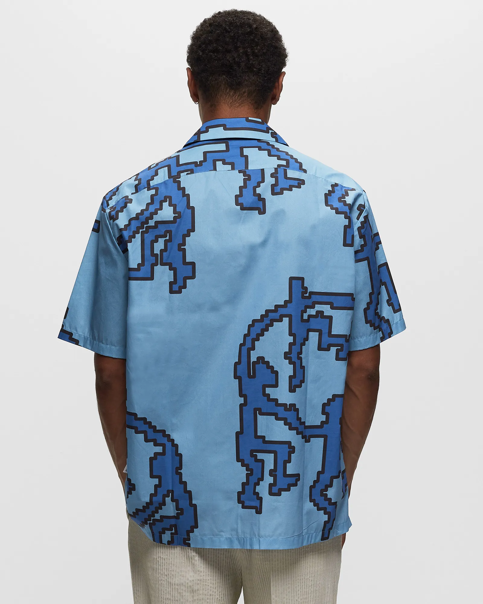 Arte Antwerp Pixel Dancer Bowling Shirt
