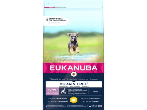Eukanuba Euk Puppy & Junior Large Grainfree Chicken 12KG