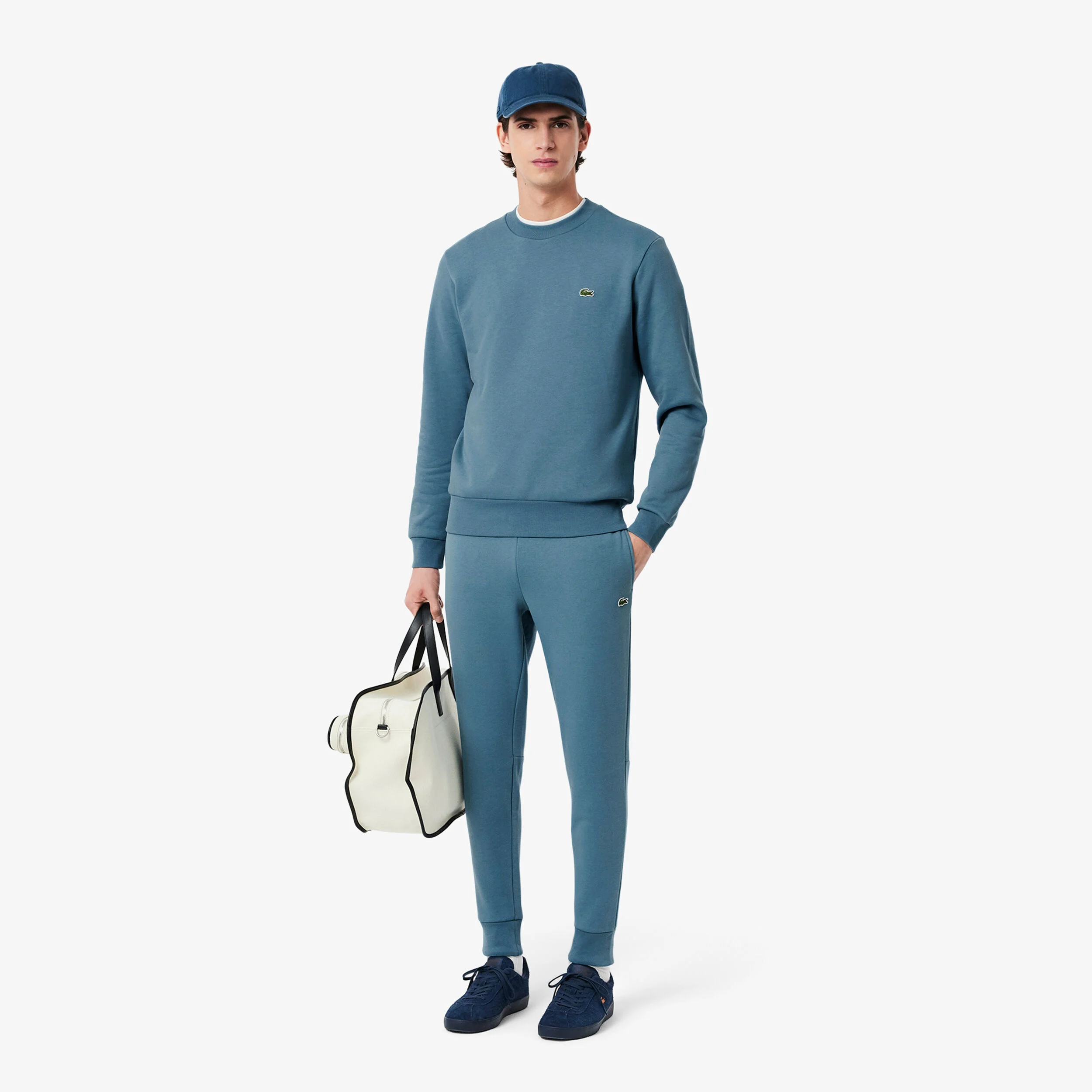 Lacoste Tracksuit Pantalon Survêtement Hommes - Bleu Gris