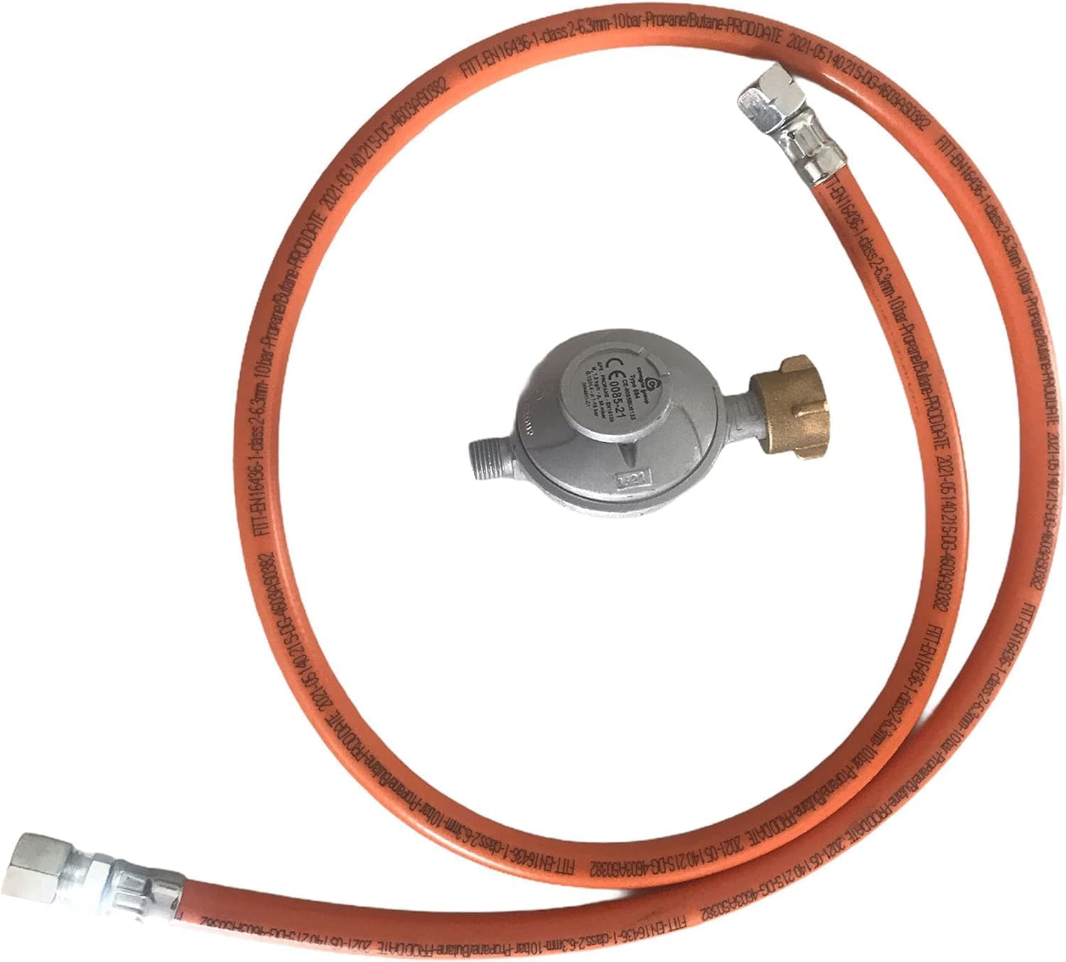 4-flammiger Profi Gasgrill aus Edelstahl, stufenlos regelbar, Gasbräter, Gastrogrill, Gastrobräter mit Gasschlauch und Druckminderer (14,5 kW | verchromter Grillrost)