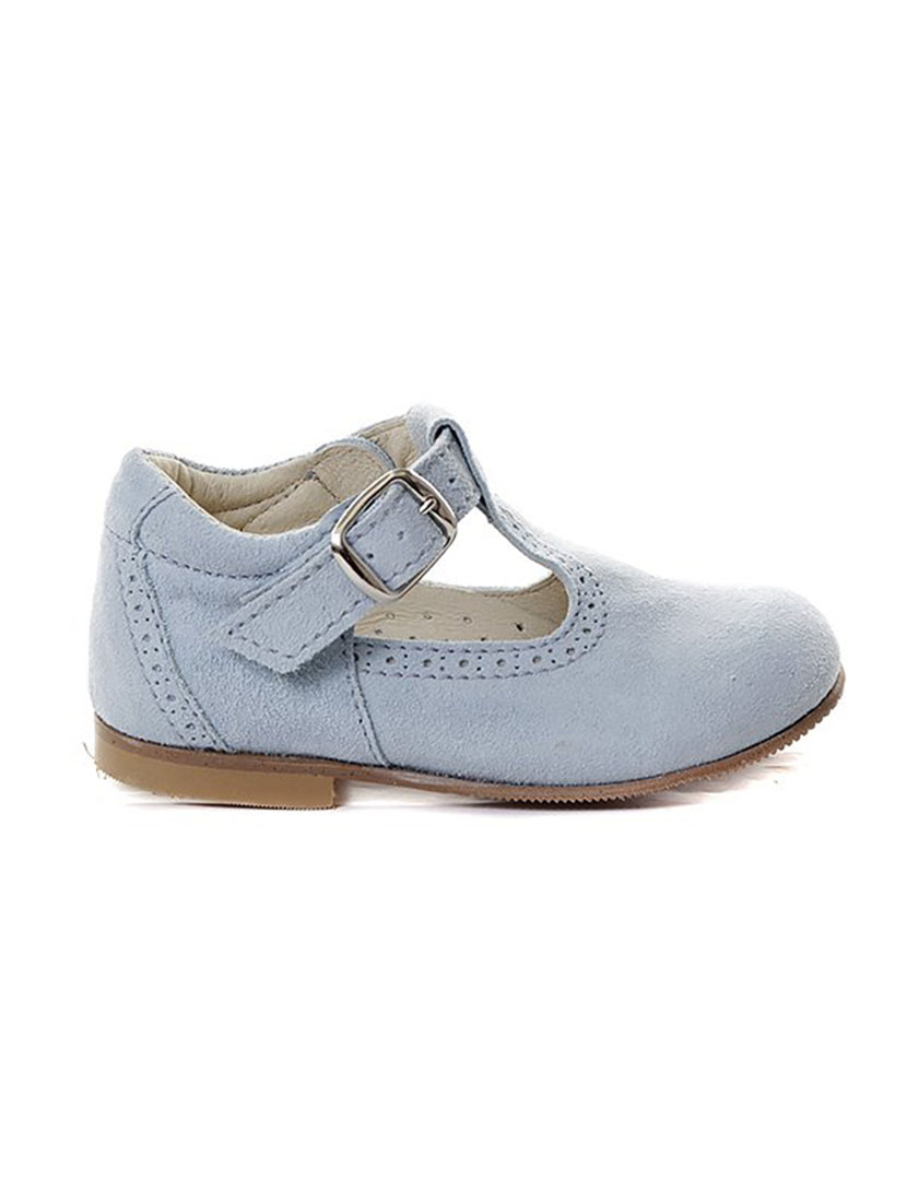 Sapatos Inglesa Azul Bebé