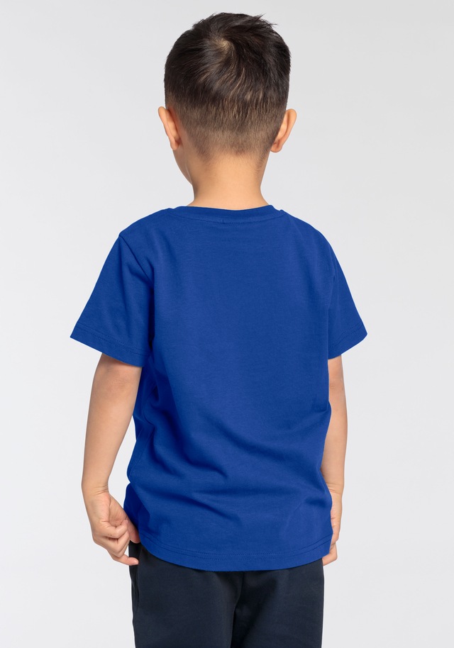 KIDSWORLD T-Shirt »für kleine Jungen«, Kurzarm,  Basic-Passform,  bedruckt mit Statements/Sprüchen