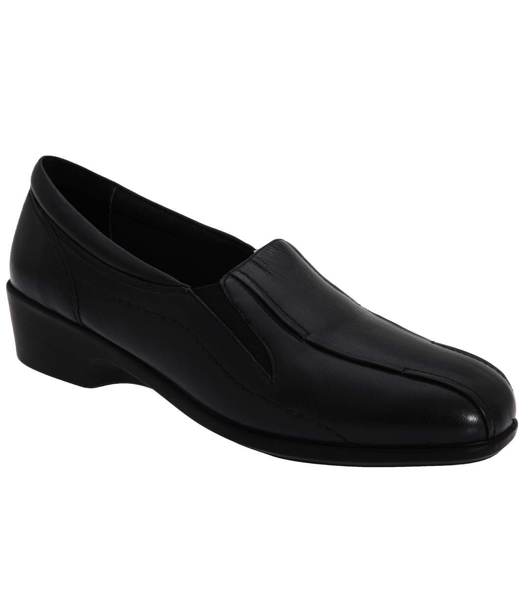 Mod Comfys - Mocassins en cuir - Femme (Noir) - UTDF157