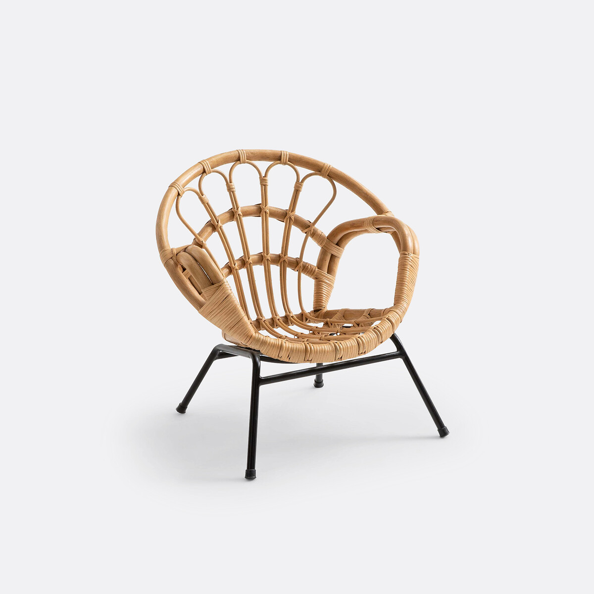LA REDOUTE INTERIORS<br>Poltrona vintage Kinder de vime, Malu