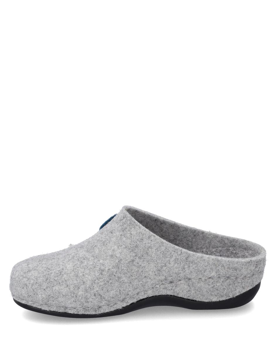 Hausschuh Cholet 02, grau-multi