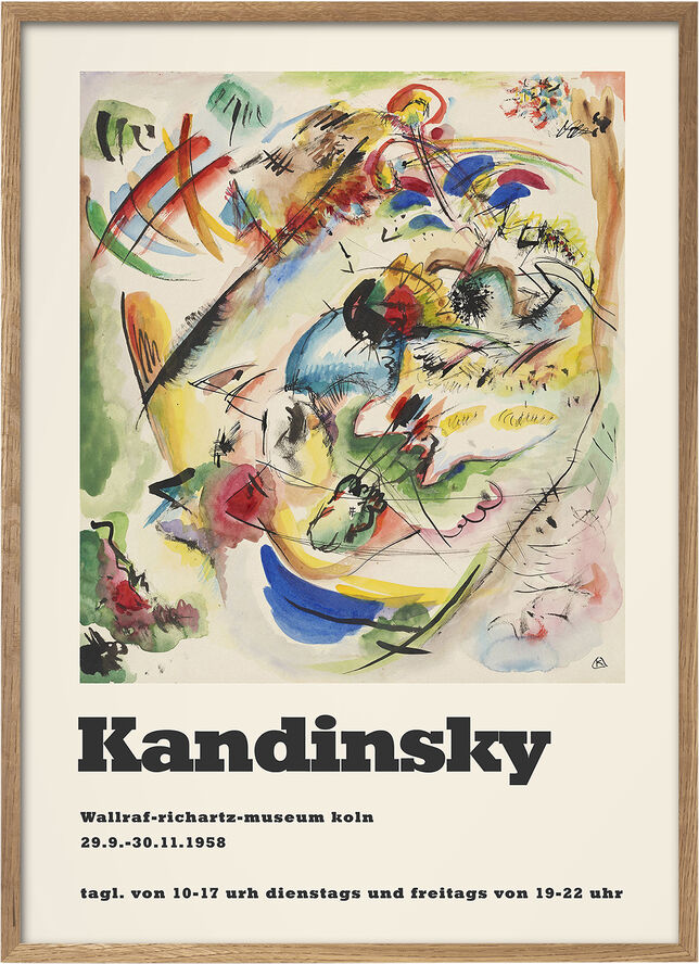 Poster & Frame Kandinsky 9 Flerfarvet
