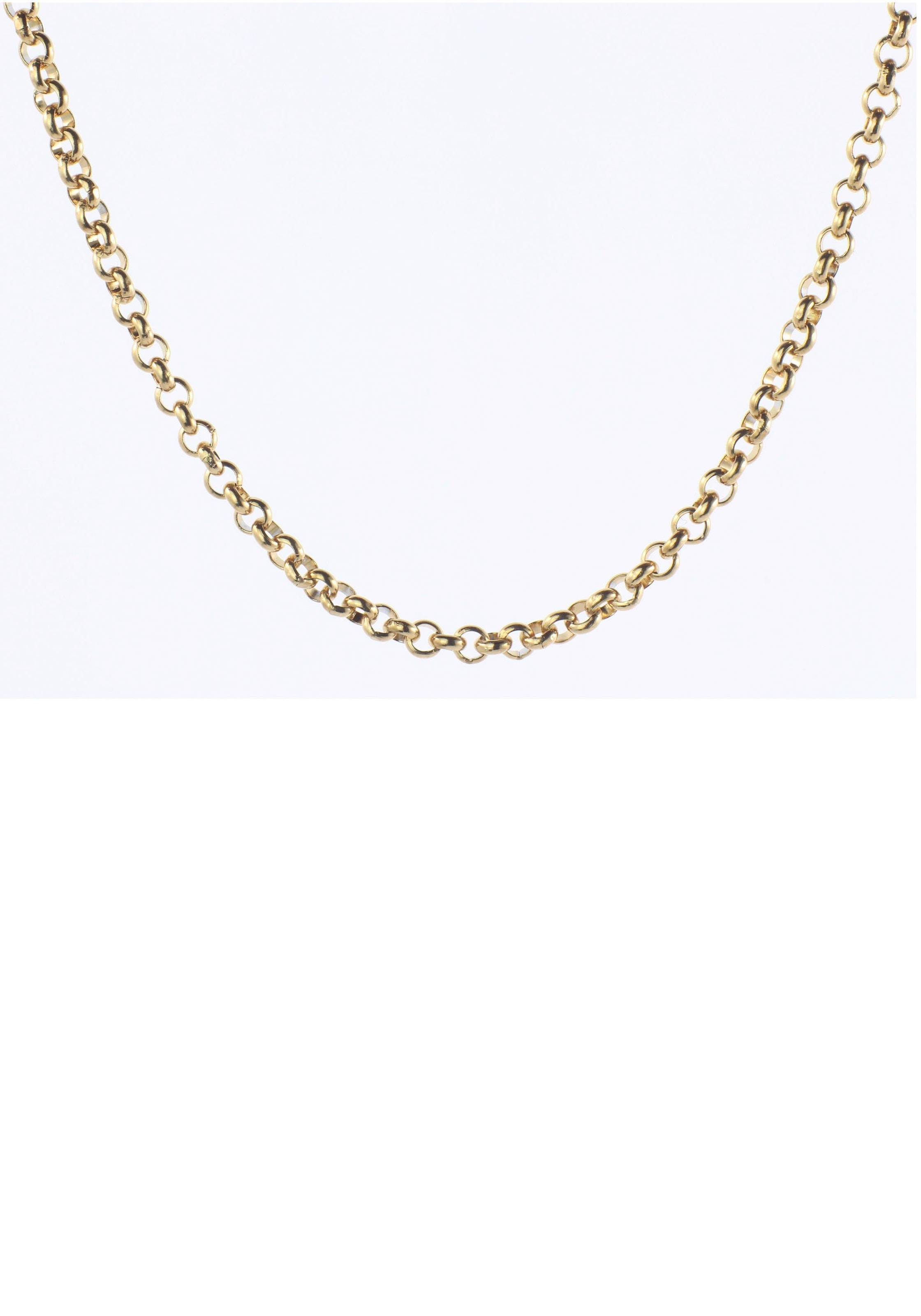 Firetti Edelstahlkette »Schmuck Geschenk Erbskettengliederung, 2,4 mm breit« Made in Germany