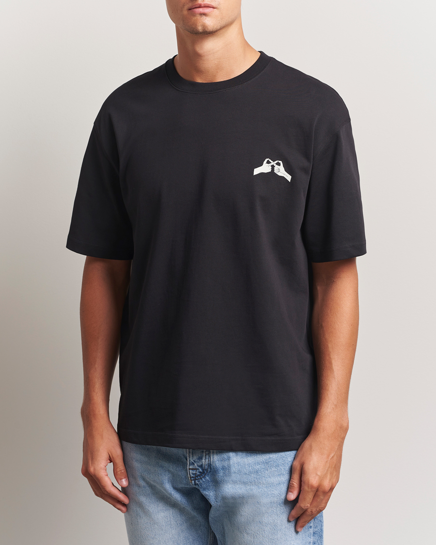 Samsøe Samsøe Florian To Connect Printed T-Shirt Black