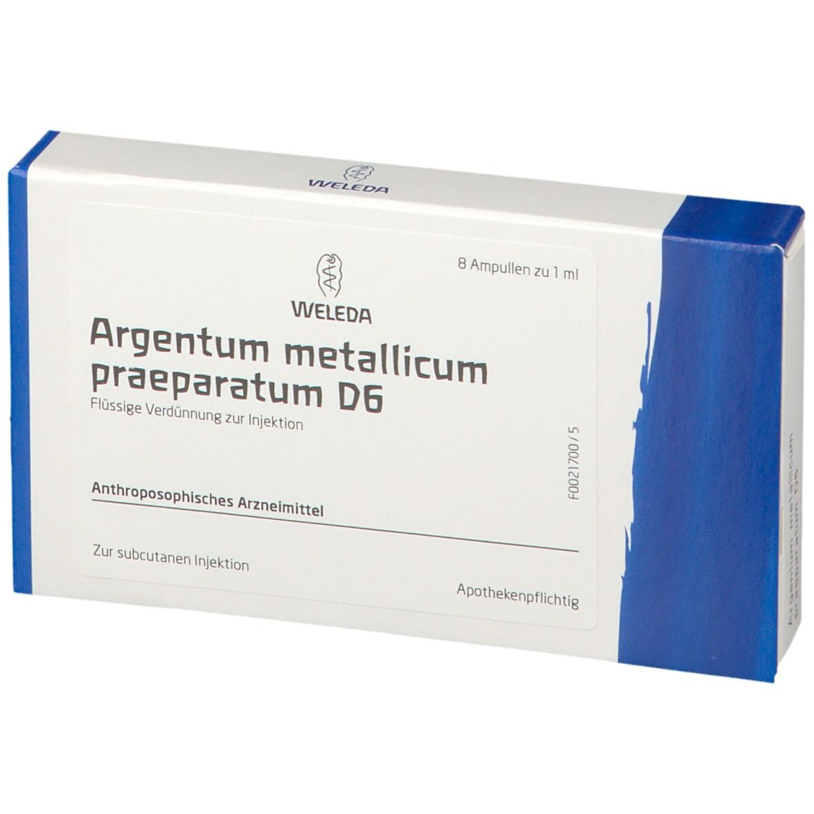 Argentum Metallicum Praep. D6 Ampullen