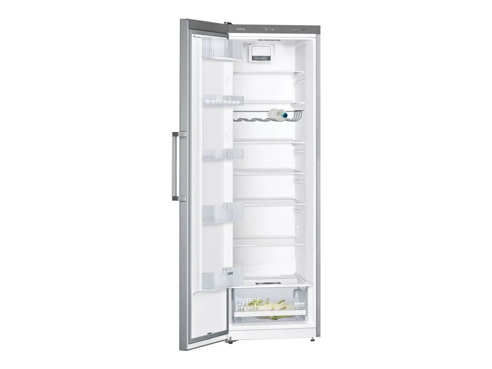 Siemens iQ300 KS36VVIEP - Køleskab - bredde: 60 cm - dybde: 65 cm - højde: 186 cm - 346 liter - Klasse E - rustfrit stål