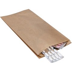 Sachet papier à soufflet
