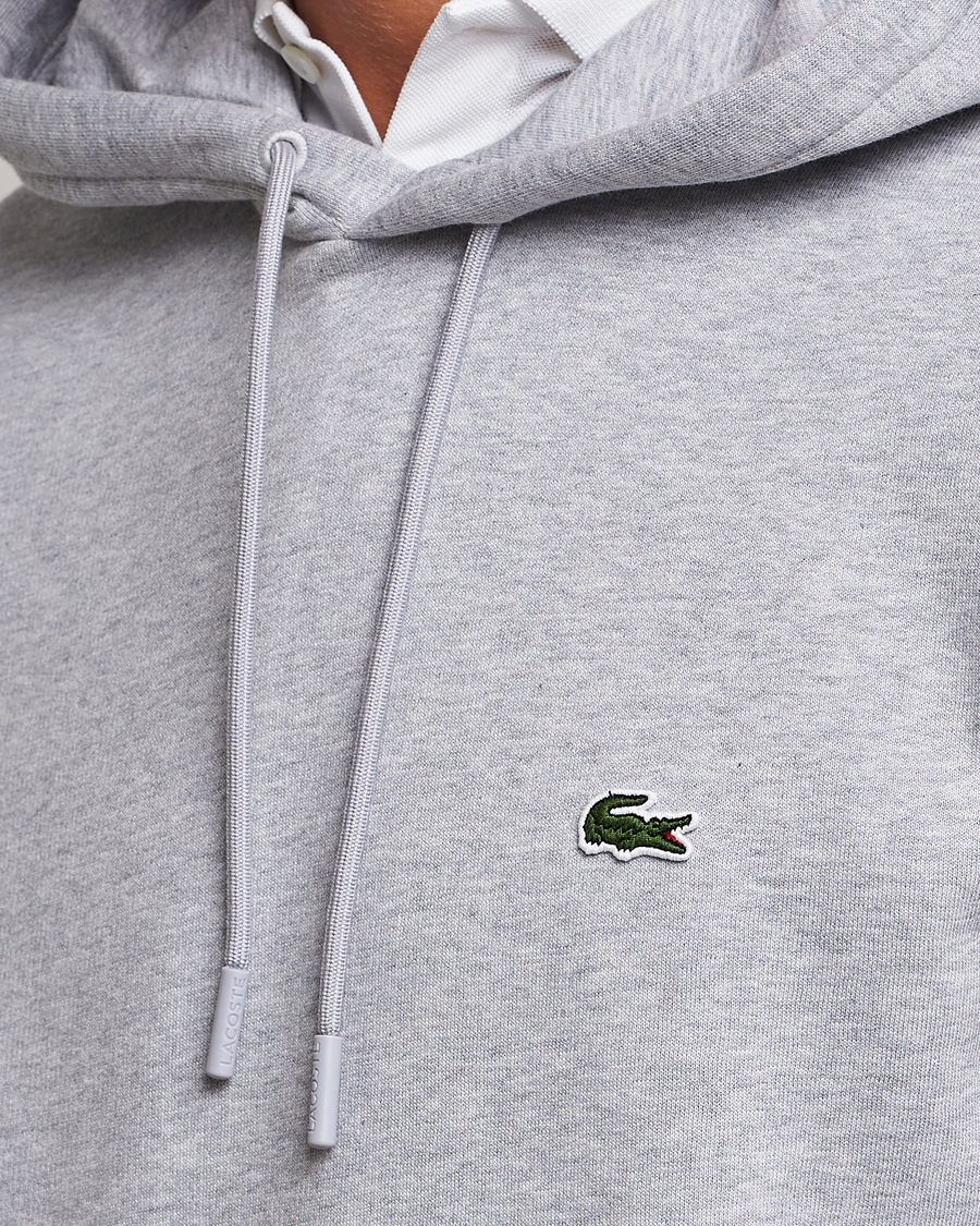 Lacoste Hoodie Silver Chine