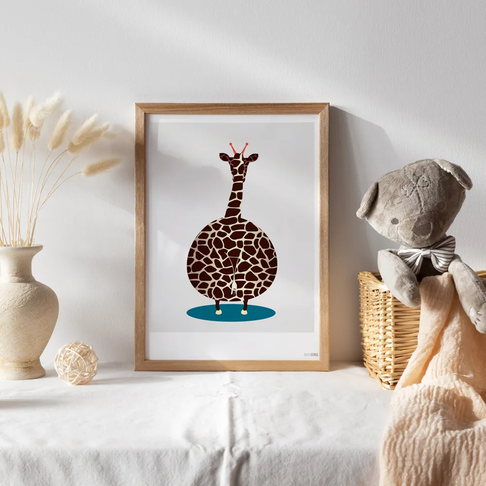 Poster&Frame Plakat - Giraf