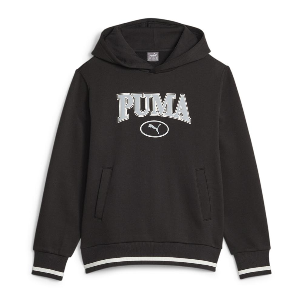 Puma Sweat à Capuche Noir Garçon Puma Squad Hoodie