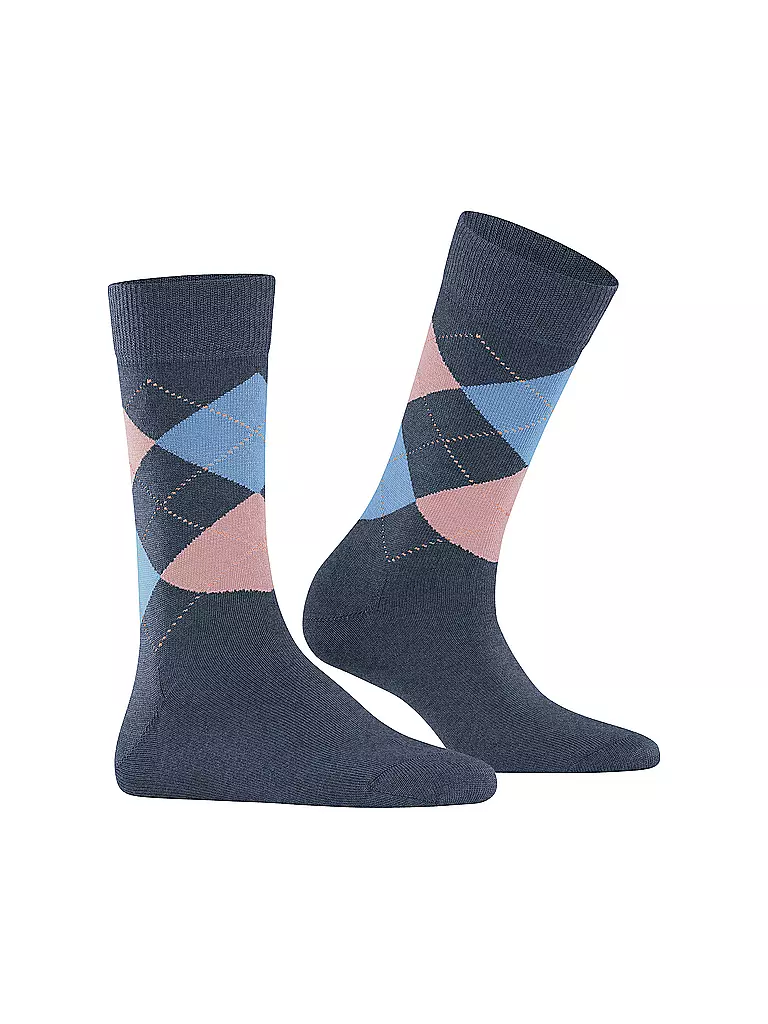 BURLINGTON Damen Socken MARYLEBONE 36-41 dark blue mel blau