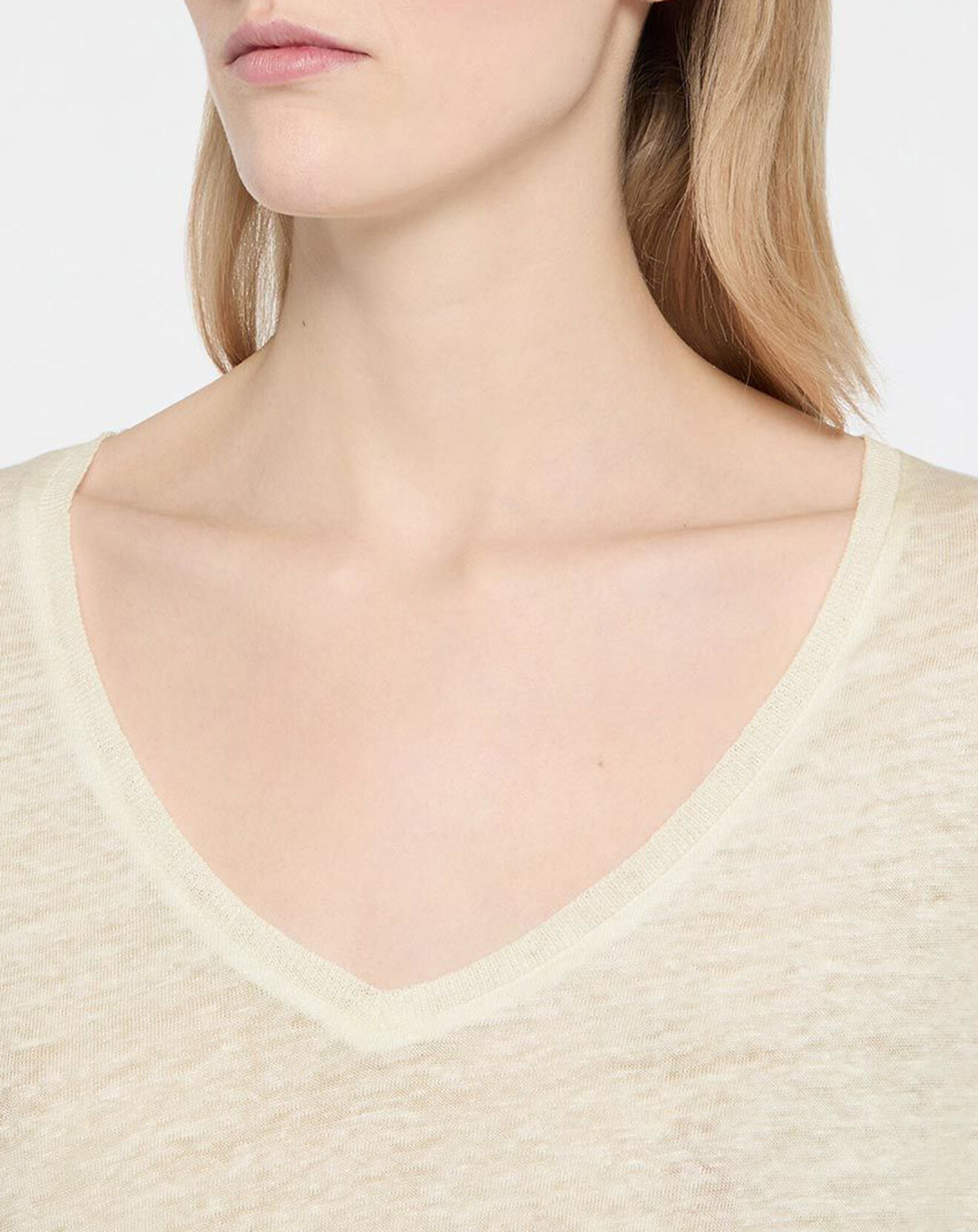 Yerse T-Shirt 100% Lin Lorelai écru