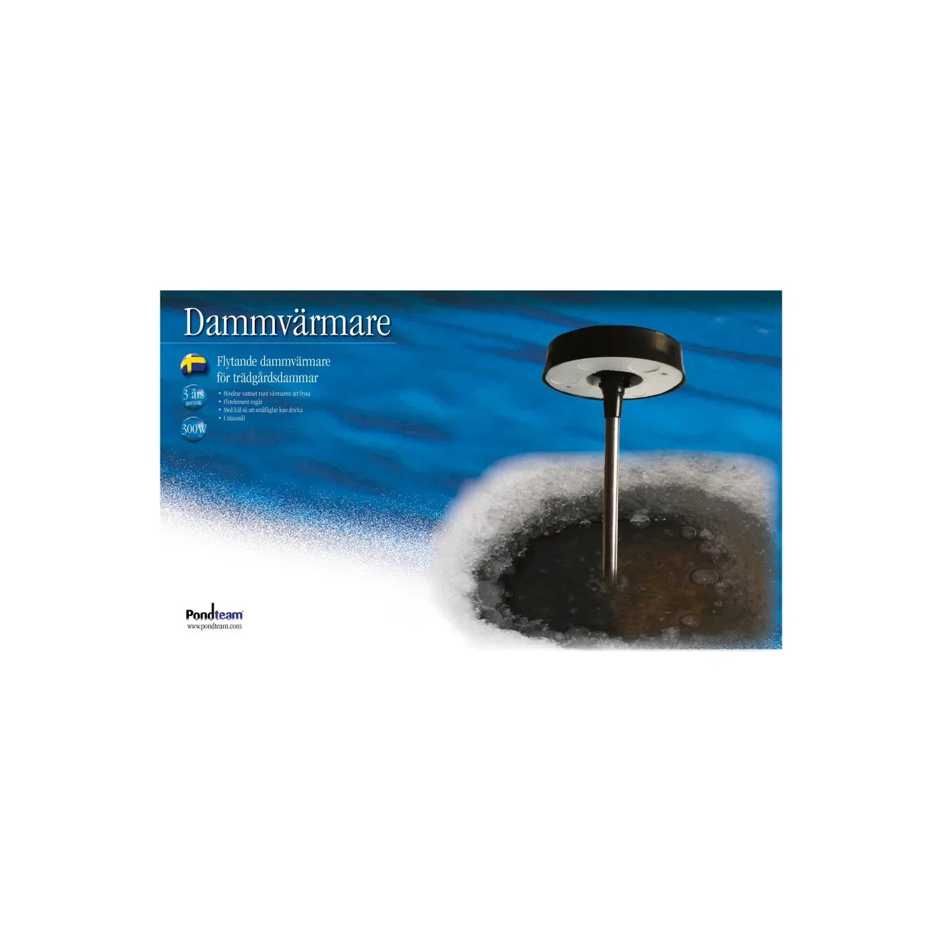 Pondteam Varmekolbe til dam