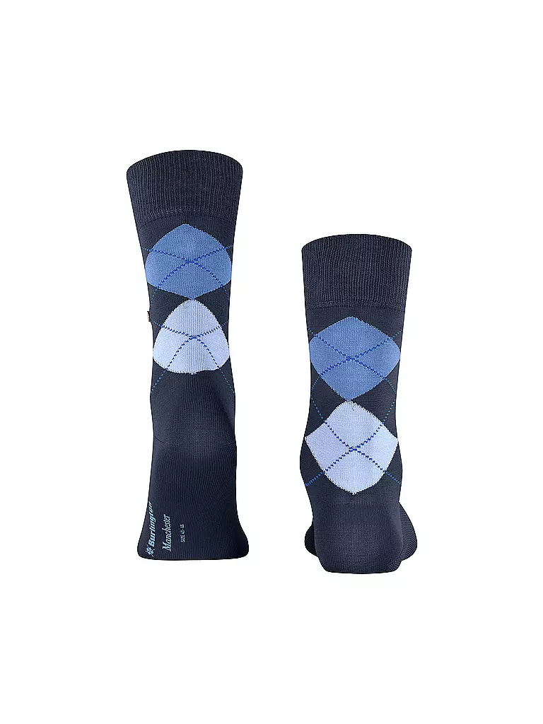 BURLINGTON Herren Socken 40-46 MANCHESTER marine dunkelblau
