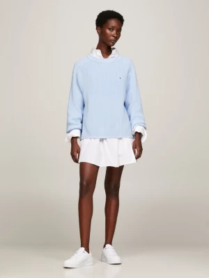 Moletom Cardigan Stitch Relaxed