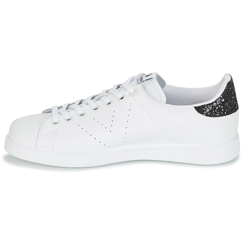 Victoria - DEPORTIVO BASKET GLITTER - Blanc / Noir