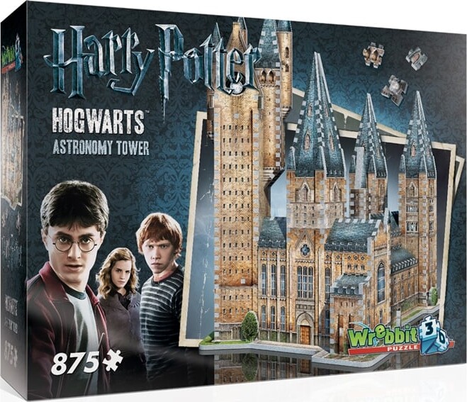 Harry Potter 3D Puslespil - Hogwarts Astronomi Tårnet - Wrebbit 3D