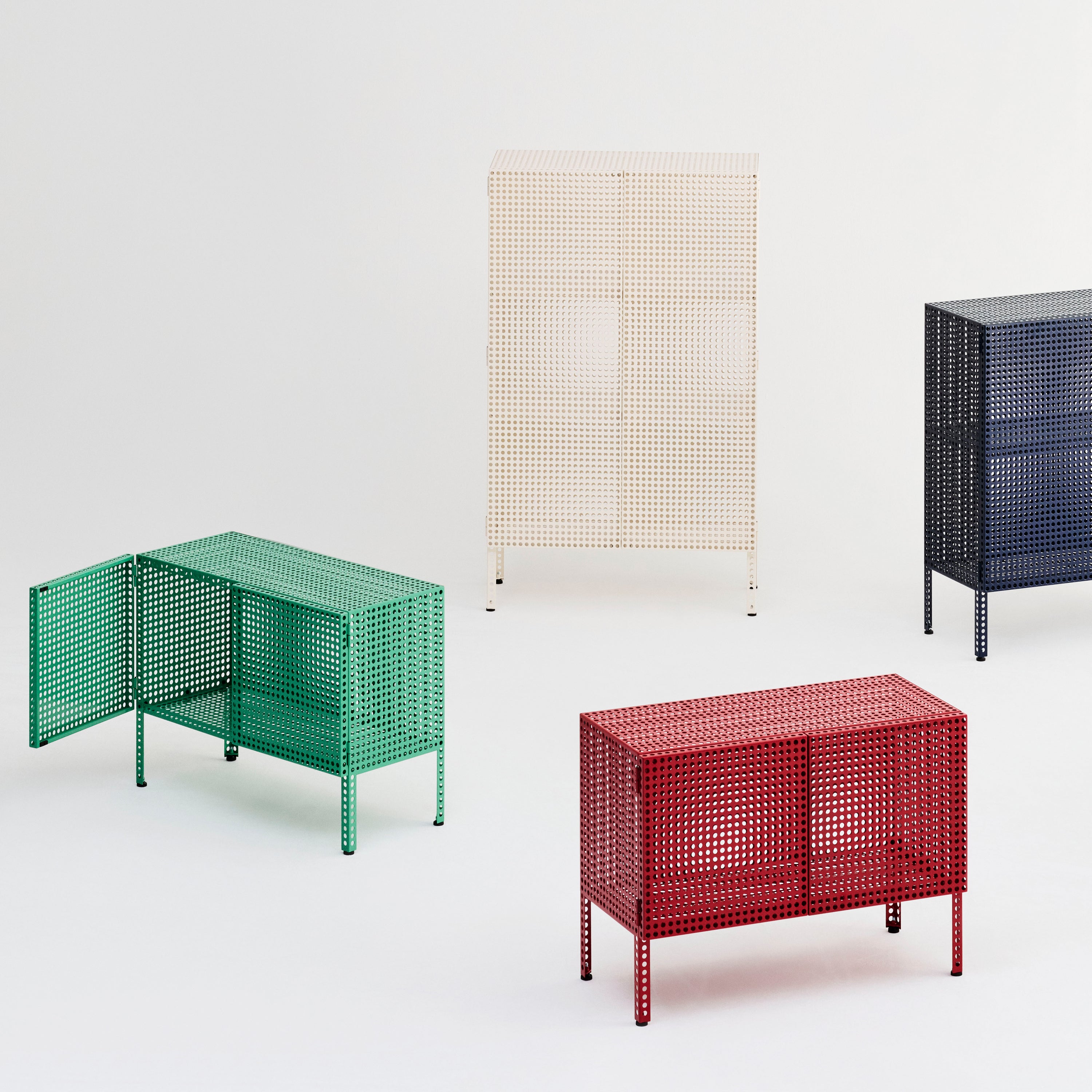 HAY Perforated Dressoir S - Soft Jade